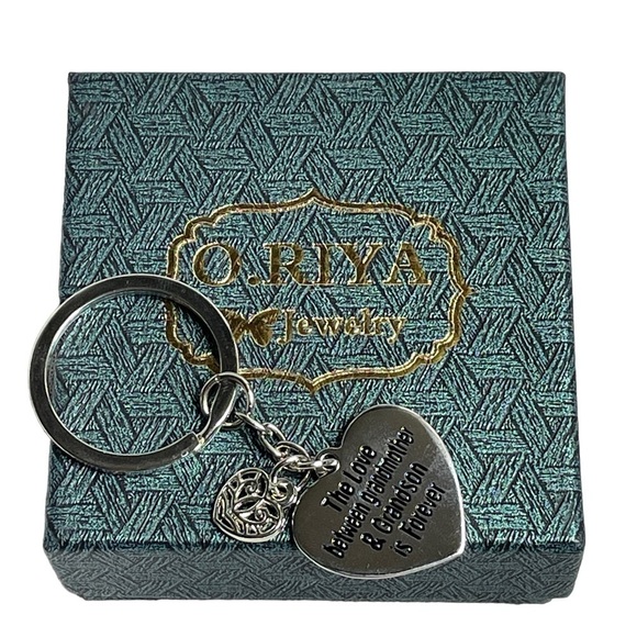 Grandson Grandmother keychain gift NWOT - Picture 4 of 4